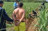 Cae con presunta droga en aguadulce