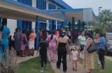 Evacuación en policlínica de Santiago por corto circuito 