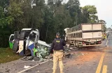 Choque entre un camión y un autobús deja 23 muertos y cinco heridos en Brasil