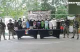 Colombianos y panameños detenidos por minería ilegal y tráfico de drogas
