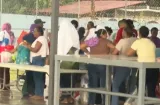 Calor, lluvia y largas filas complican entrega de valores de La Joyita