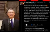 Exdiplomático chino lanza dura advertencia a Panamá por conflicto con PPC