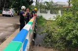 Equipos de rescate buscan menor desaparecido tras lanzarse al río en Samaria
