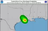 La tormenta tropical Edouard toca tierra en Luisiana, al sur de Estados Unidos