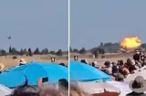 ¡Tragedia en Atenas! Mueren dos pilotos al estrellarse caza