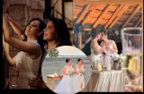 Periodistas Yamy Rivas y Michelle Domínguez contraen nupcias 