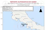 Costa Rica registra sismo de magnitud 5,5 en el Pacífico y más de 80 réplicas