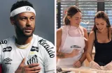 ¡Neymar es un shatta! Juntó a su mujer con su ex y ellas estaban felices