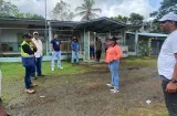 Inspeccionan proyecto eléctrico en Colón abandonado desde la pandemia
