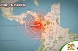 ¡Se movió el Darién! Sismo de 4.7 se registra de madrugada