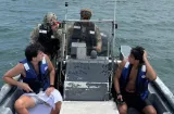Rescatan a dos que quedaron a la deriva en un kayak cerca de Playa Bonita