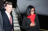 Delcy Rodríguez llega a EEUU; se reunirá con Trump y entrará a la Onu 