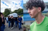 Entre lágrimas dan el último adiós al joven Amer Khadaj