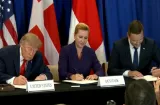 Estados Unidos, Dinamarca y Groenlandia firman en la ONU el acuerdo de seguridad