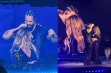 Karol G le hace un meneo sucio a Drake, él se sorprende y Bruno Mars se enoja