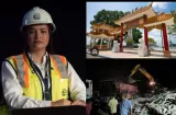 MP realizará inspección ocular al sitio en el que estaba el monumento chino