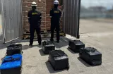 Interceptan cargamento de droga oculto en contenedor que iba para Europa