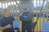 La Chorrera inaugura primera fuente que genera agua potable a partir de humedad