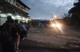 Madrugaron de gratis! Chepo amanece sin buses y con largas filas