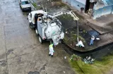 Retiran llantas y toda clase de basura del sistema pluvial de Colón