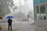 ¡Palo de agua! Así viene bajando la lluvia este jueves en Panamá