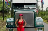 La 'trailera' de TikTok, en el salón de la fama de los diablos rojos