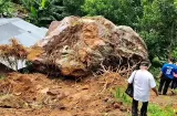 ¡Rocas a punto de caer! MOP estabiliza terreno tras sismo en Coclé