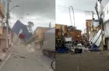 ¡Dios ta' bravo! Vendaval azota Colombia y deja más de 150 viviendas afectadas
