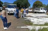 ¡Sed por el sismo! Reparan acueductos colapsados en Panamá Oeste