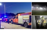 Se incendia depósito del Hospital Rafael Estévez