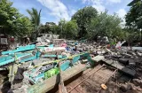 SINAPROC identifica con etiquetas de colores las casas afectadas por el sismo