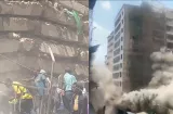 Cae edificio de varios pisos en Nairobi; reportan víctimas y saqueos