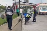 Motorizado muere atropellado por un bus en Cuatro Altos, Colón