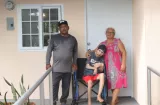 Entregan primera vivienda reconstruida tras el sismo en Veraguas