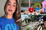 Clarissa vino a ayudar a afectados por el sismo y apoya al chacalde