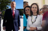 Trump dice no saber nada del regreso de Machado: "Es una mujer muy agradable"