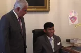 Mulino entrega Presidencia simbólica a estudiante de Chiriquí