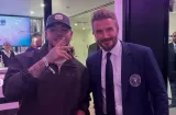El Boza se pasea por el Nu Stadium del Inter Miami y chotea a Beckham