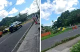 Trancaso entre taxi y 4x4 deja una persona muerta