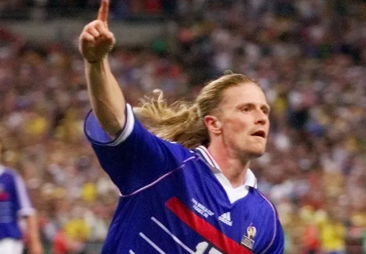 Emmanuel Petit, ex jugador de la selección francesa. Foto AP