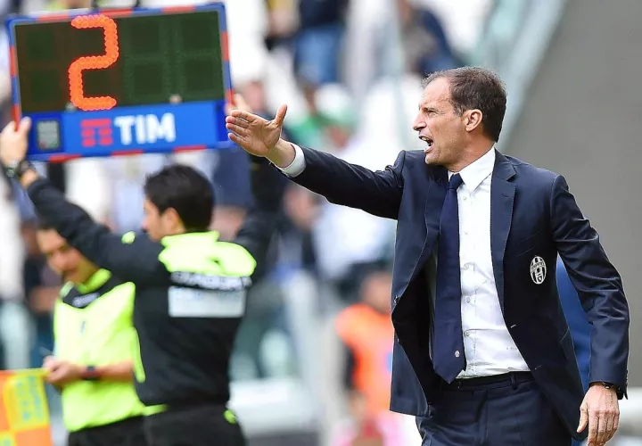 Massimiliano Allegri, técnico del Juventus. Foto EFE