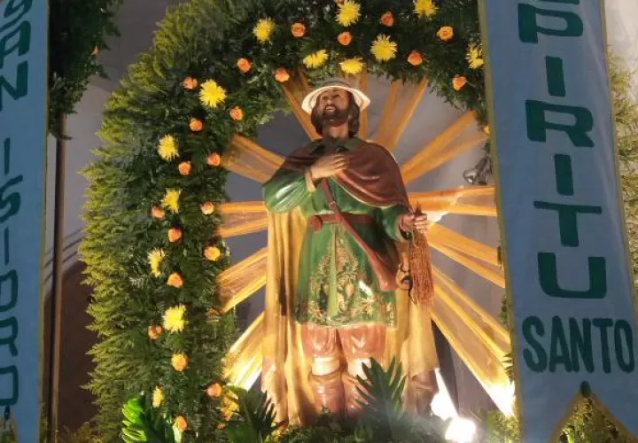 El santo recorrerá el distrito en su anda.  /  Foto: @DistritoCapira
