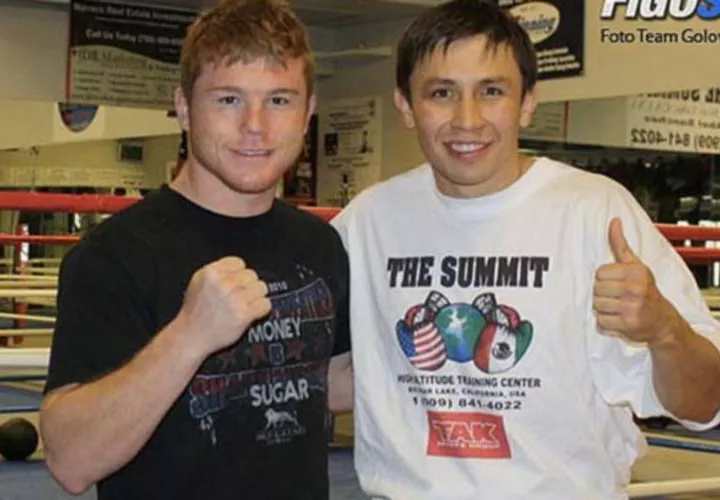 ‘Canelo’ y Golovkin. Foto: AP