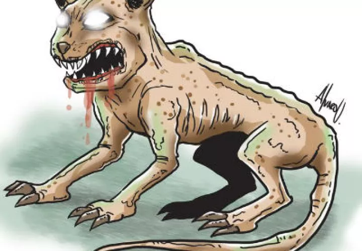 Ilustración artística del animal.  /  Arte: Álvaro Urrutia - Epasa