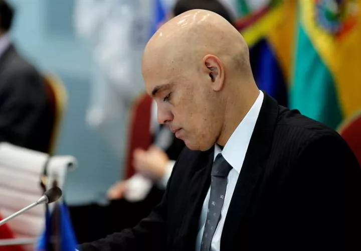 Alexandre de Moraes, ministro de Justicia y Ciudadanía de Brasil. Foto EFE