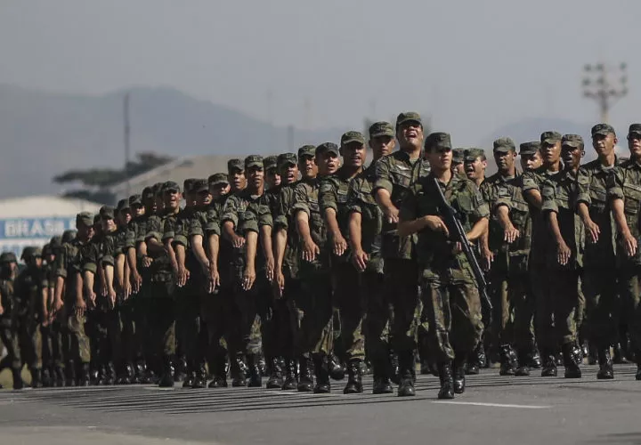 Ejercito de Brasil. Foto EFE