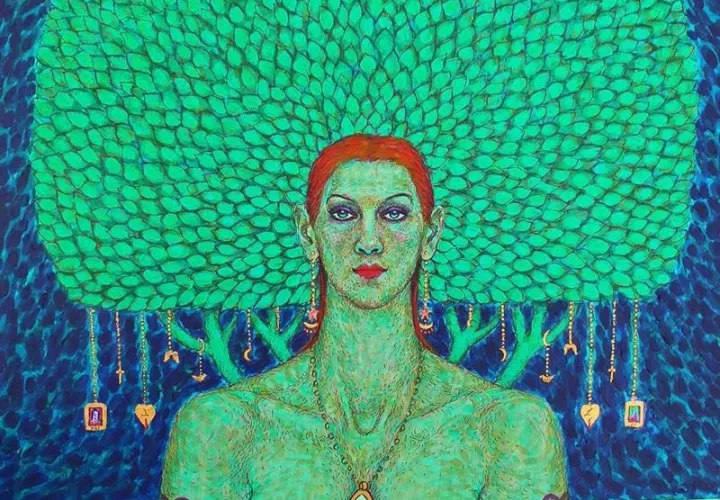 Cerca de medio centenar de artistas de todo el mundo rinden un homenaje a Frida Kahlo por haber inspirado sus creaciones, en una exposición que estará abierta al público hasta el 31 de agosto en la Menier Gallery de Londres.   /  Foto: EFE