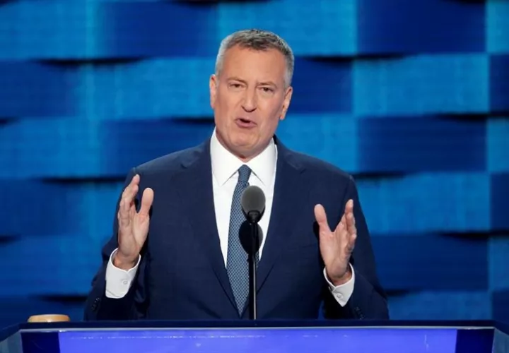 Nueva York pagará 4,5 millones de dólares a la familia de un negro muerto por un policía El alcalde de Nueva York, Bill de Blasio.  /  Foto: EFE Archivo