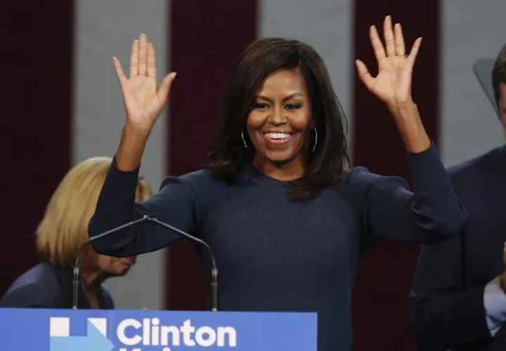 Michelle Obama urge a decir "basta" a Trump por su "intolerable" trato a mujeres.  /  Foto: EFE