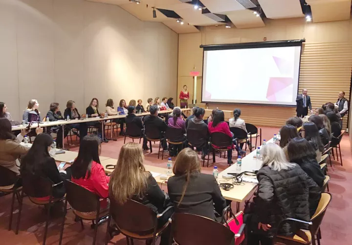 Segundo encuentro de mujeres joyeras en Bogotá, Colombia logro reunir 44 empresarias de ese país.  /  Foto: Cortesía